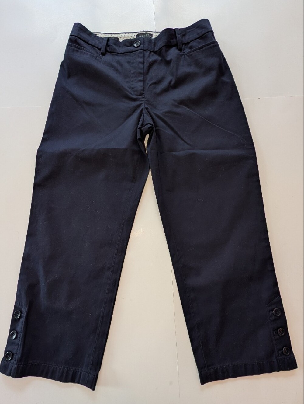 NWT Talbots Perfect Skimmer Pants, Size 2, Navy Blue
